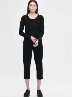 Basics|Housut Ja Farkut-Nanso BASIC 7/8-leggingsit - Musta