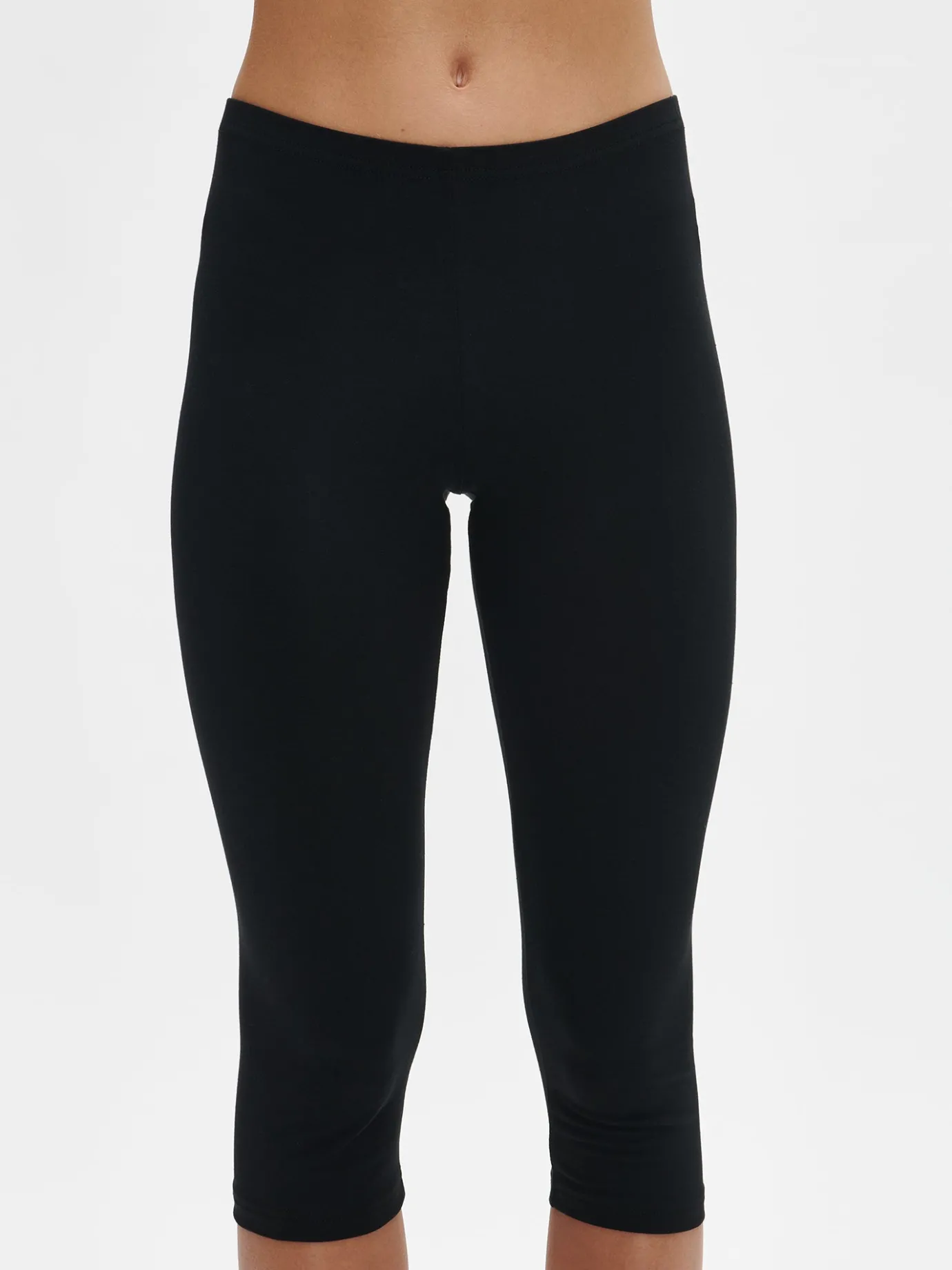 Basics|Housut Ja Farkut-Nanso BASIC 3/4-leggingsit - Musta
