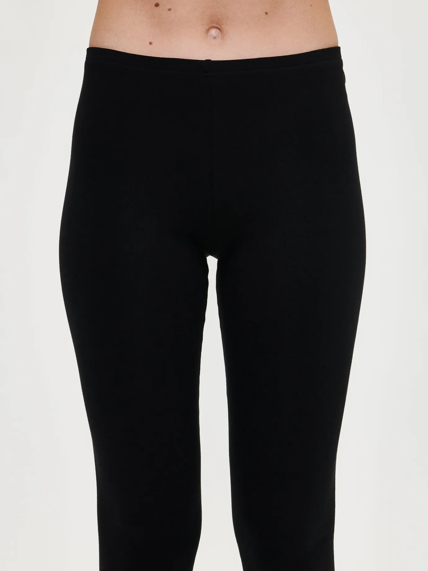 Basics|Housut Ja Farkut-Nanso BASIC SOFT leggingsit - Musta