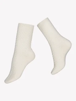 Katso Valikoima|Katso Sukat-Nanso CARINA WOOL nilkkasukat - Valkoinen