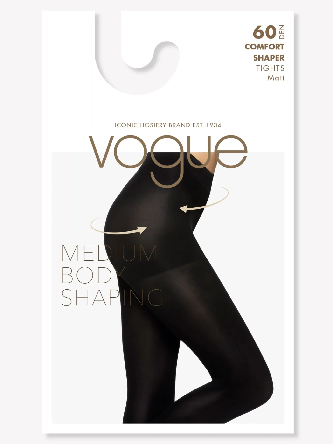 Katso Muotoilevat Sukkahousut|Katso Valikoima-Nanso COMFORT SHAPER 60 den sukkahousut - musta Black