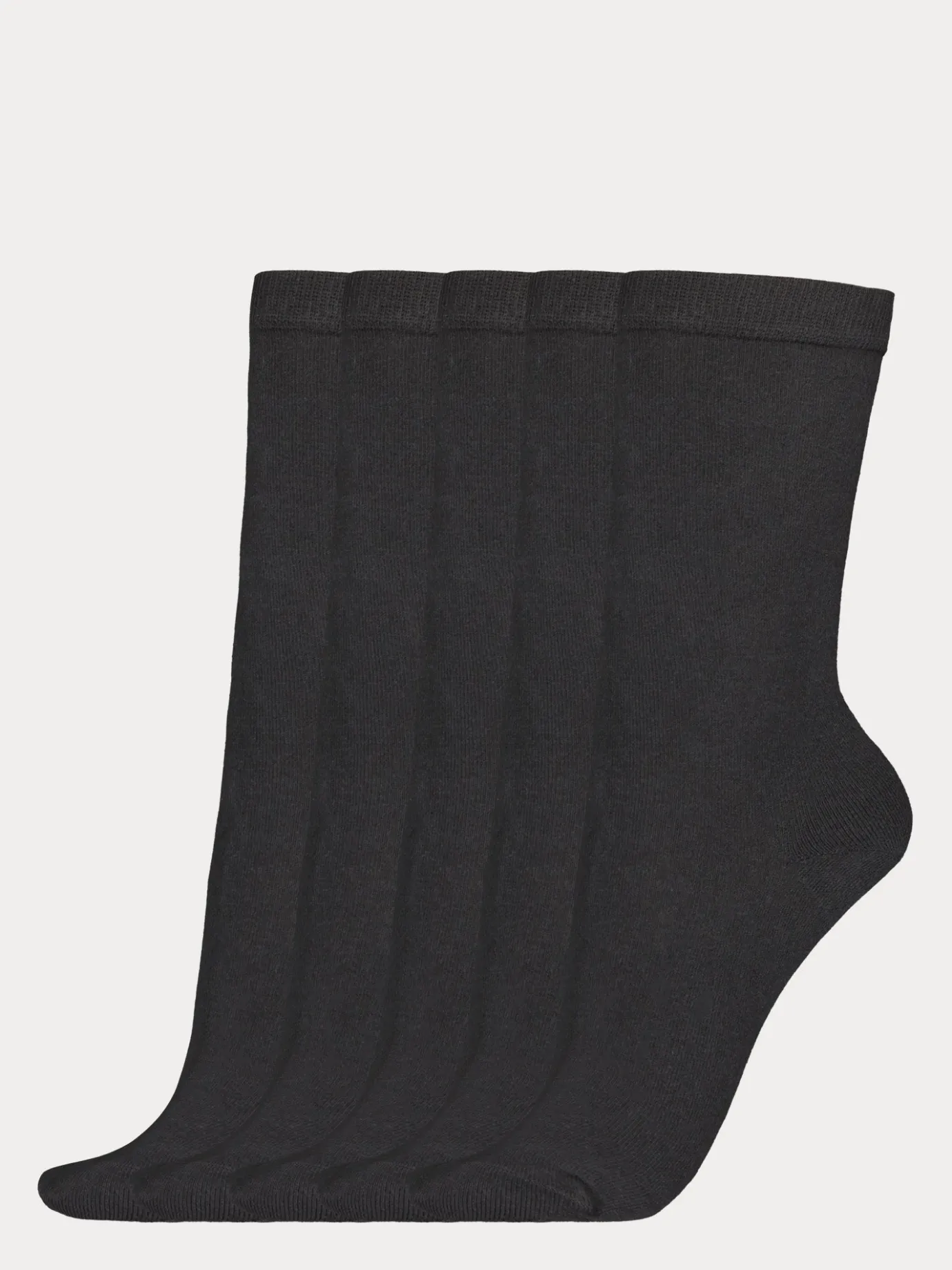 Katso Valikoima|Katso Sukat-Nanso COTTON BASIC nilkkasukat, 5 paria - musta Black