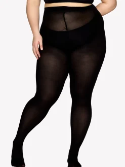 Katso Curvy-Sukkahousut|Katso Valikoima-Nanso CURVY 60 den sukkahousut - musta Black