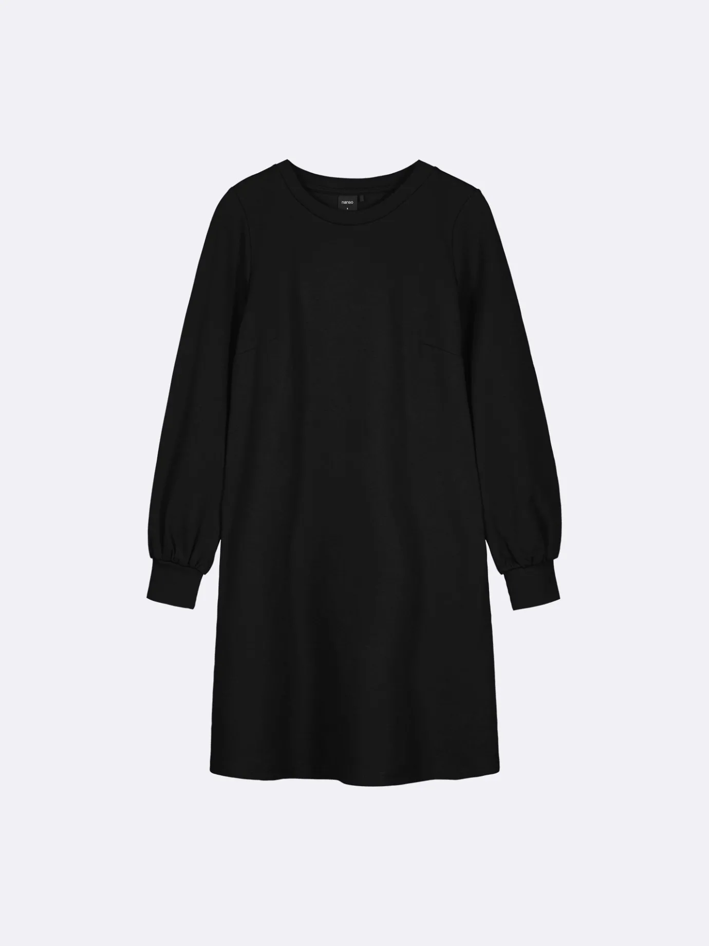 Mekot-Nanso LEIJA pitkähihainen mekko - Musta