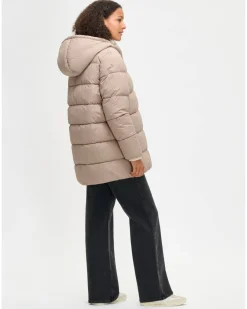 Takit, Jakut Ja Liivit-Nanso LUMI lyhyt toppatakki - Beige