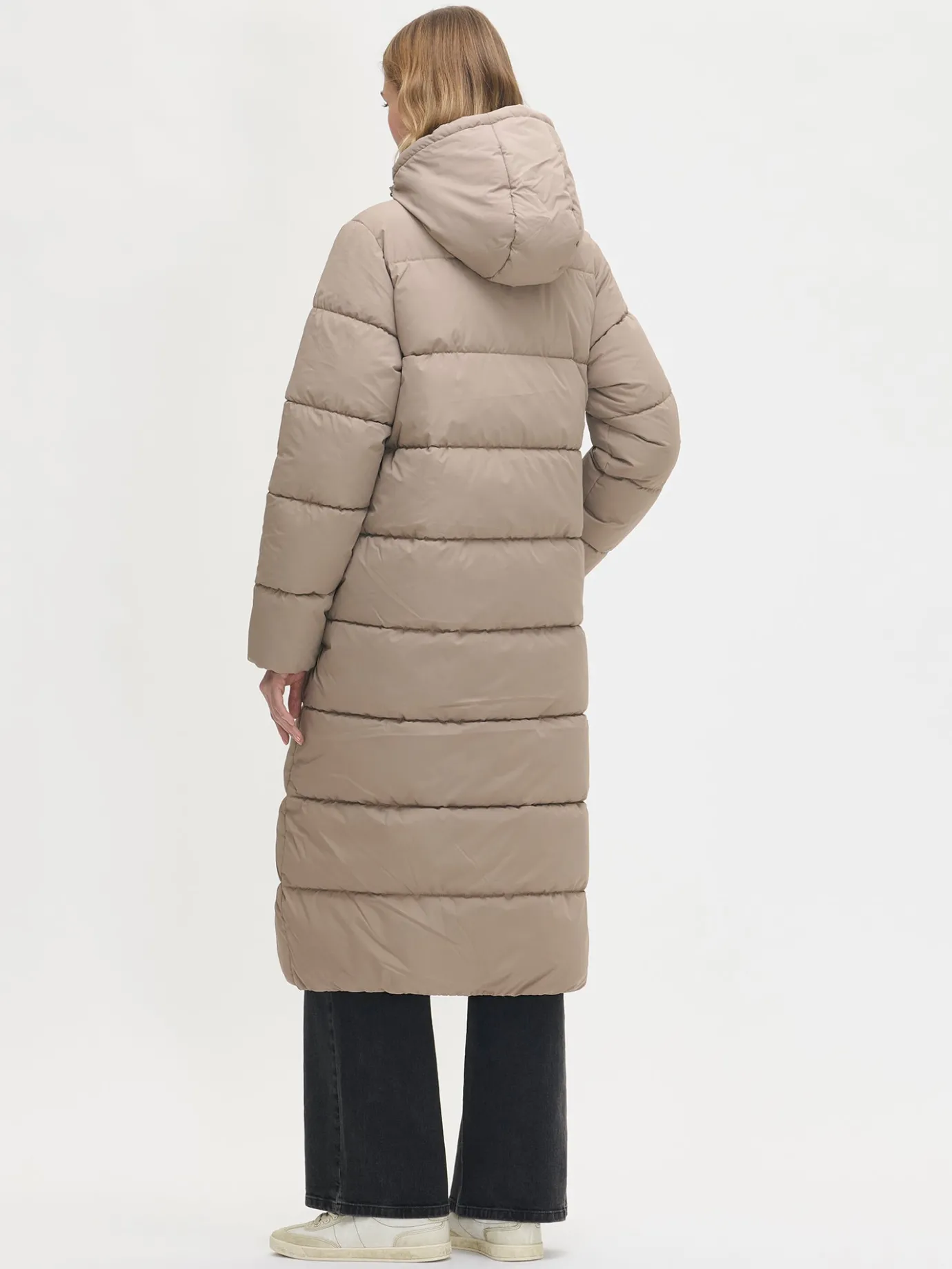 Takit, Jakut Ja Liivit-Nanso LUMI pitkä toppatakki - Beige