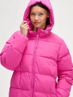 Takit, Jakut Ja Liivit-Nanso LUMI pitkä toppatakki - pinkki Violetti