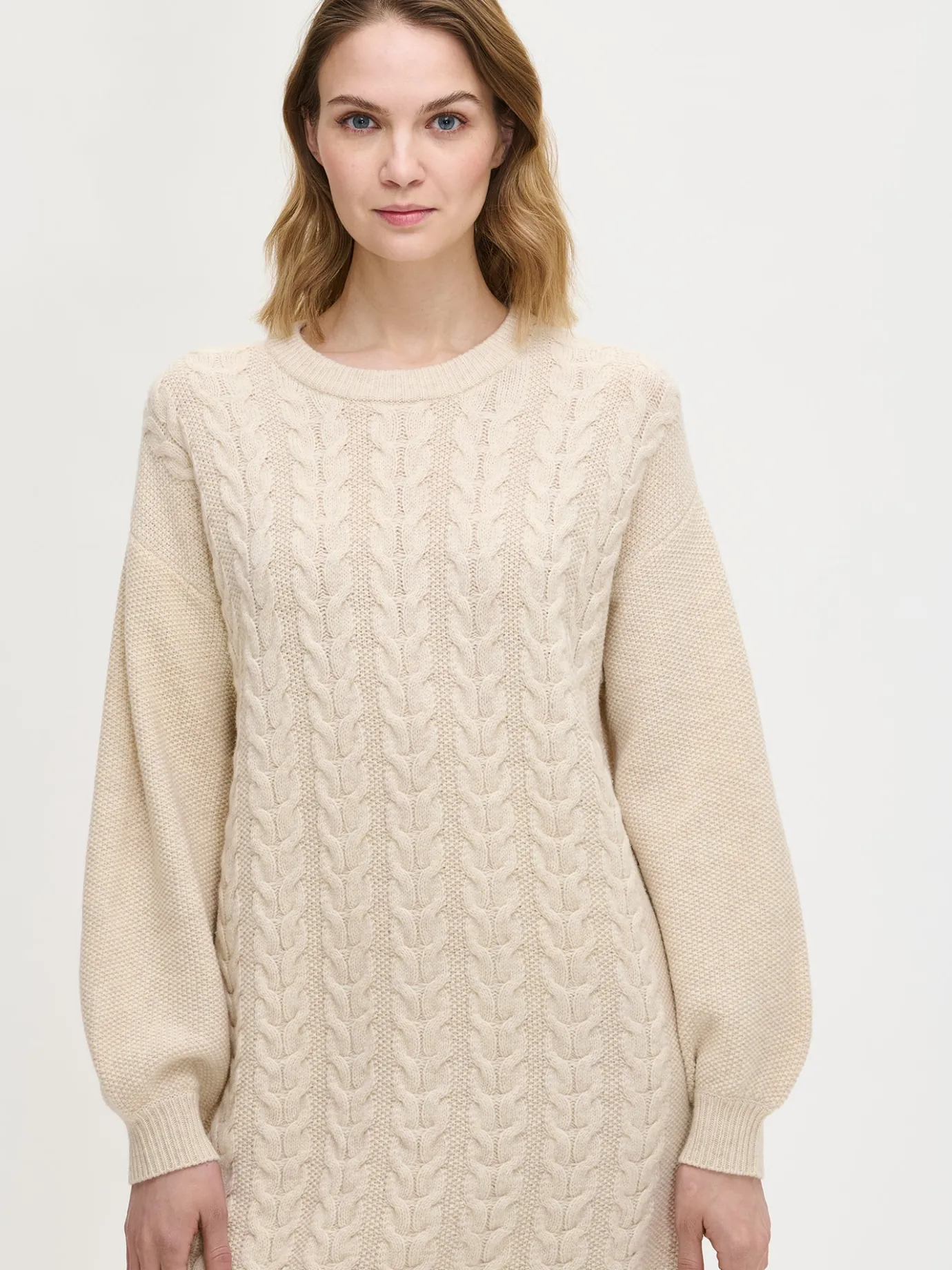 Mekot|Neuleet-Nanso PALMIKKO neulemekko - Beige