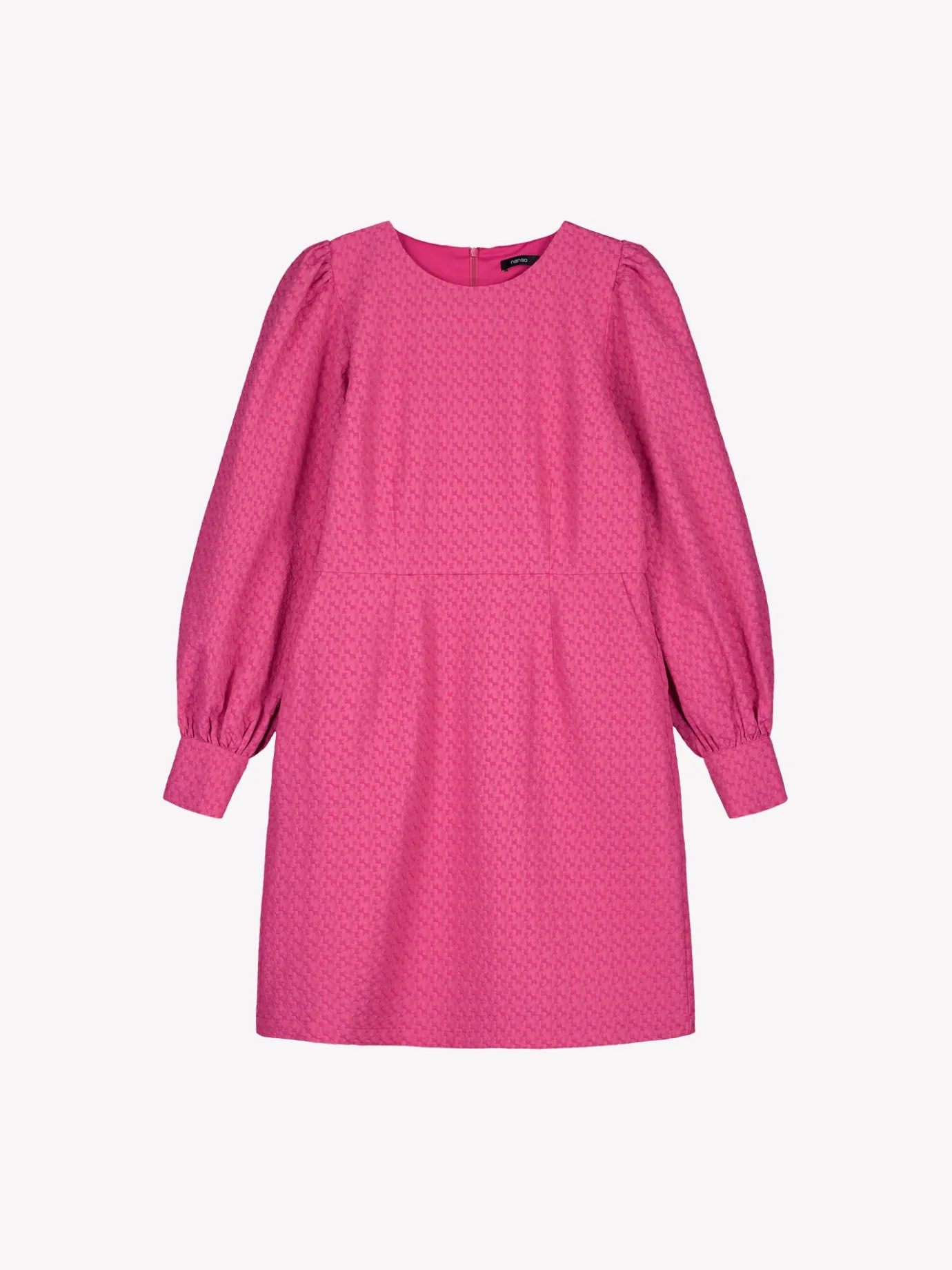 Mekot-Nanso RELIEFI pitkähihainen mekko - Pinkki