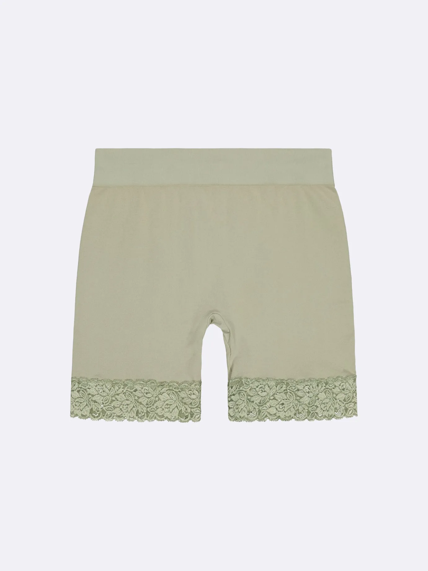 Katso Valikoima|Katso Sukkahousut-Nanso SEAMLESS LACE SHORT leggingsit - vihreä Frosty green