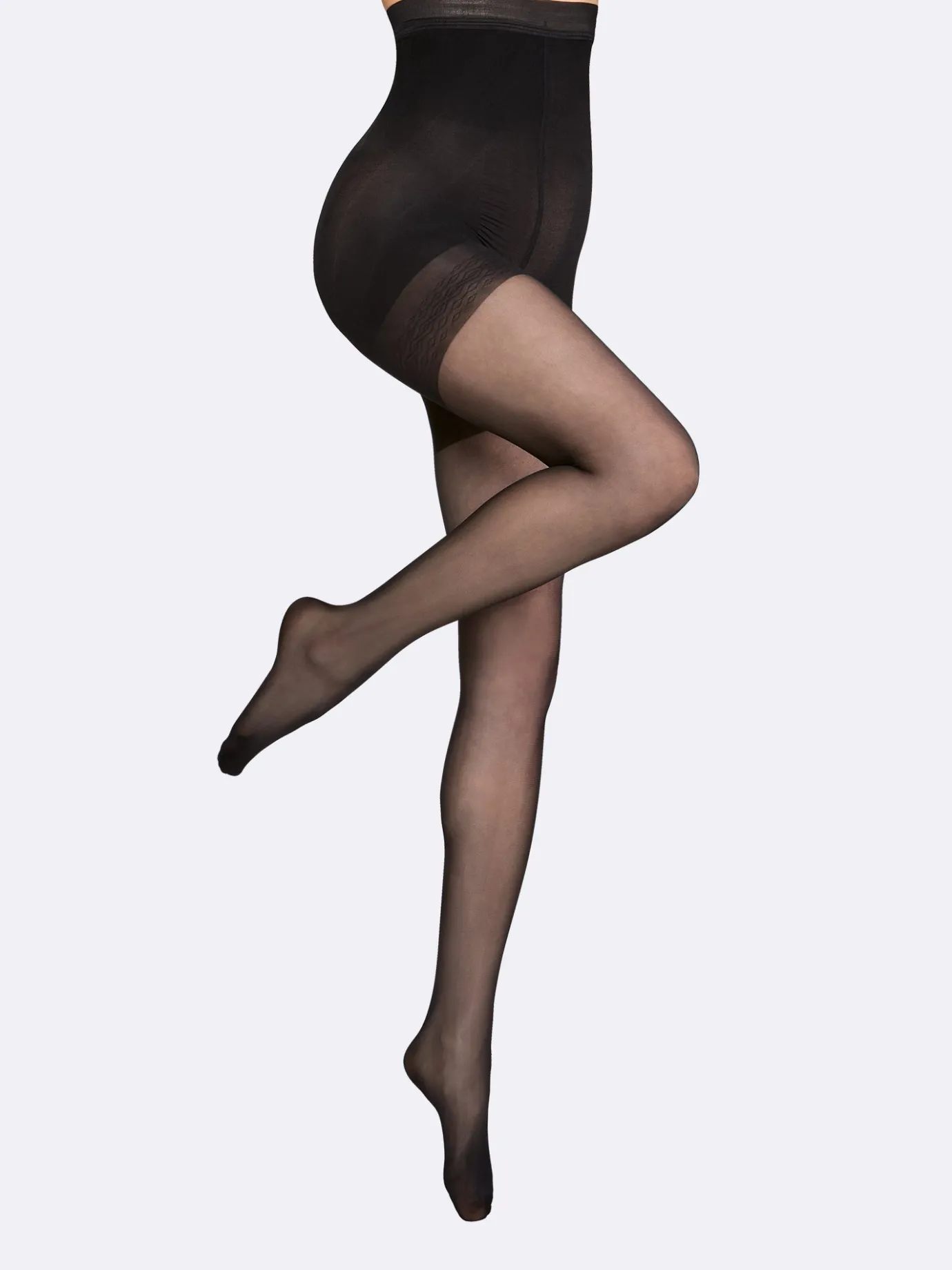 Katso Muotoilevat Sukkahousut|Katso Valikoima-Nanso SILHOUETTE CONTROL TOP 20 den sukkahousut - musta Black