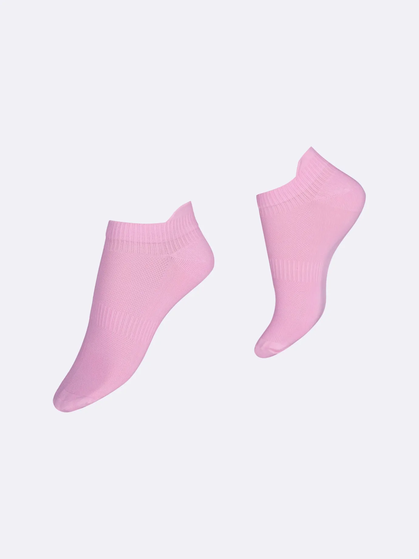 Katso Sukat|Katso Valikoima-Nanso SPORT SNEAKER sukat, 2 paria - vaaleanpunainen-valkoinen Pastel lavender