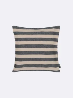 Tyynynpäälliset, Torkkupeitot Ja Viltit-Nanso TIE tyynyliina - Musta-beige