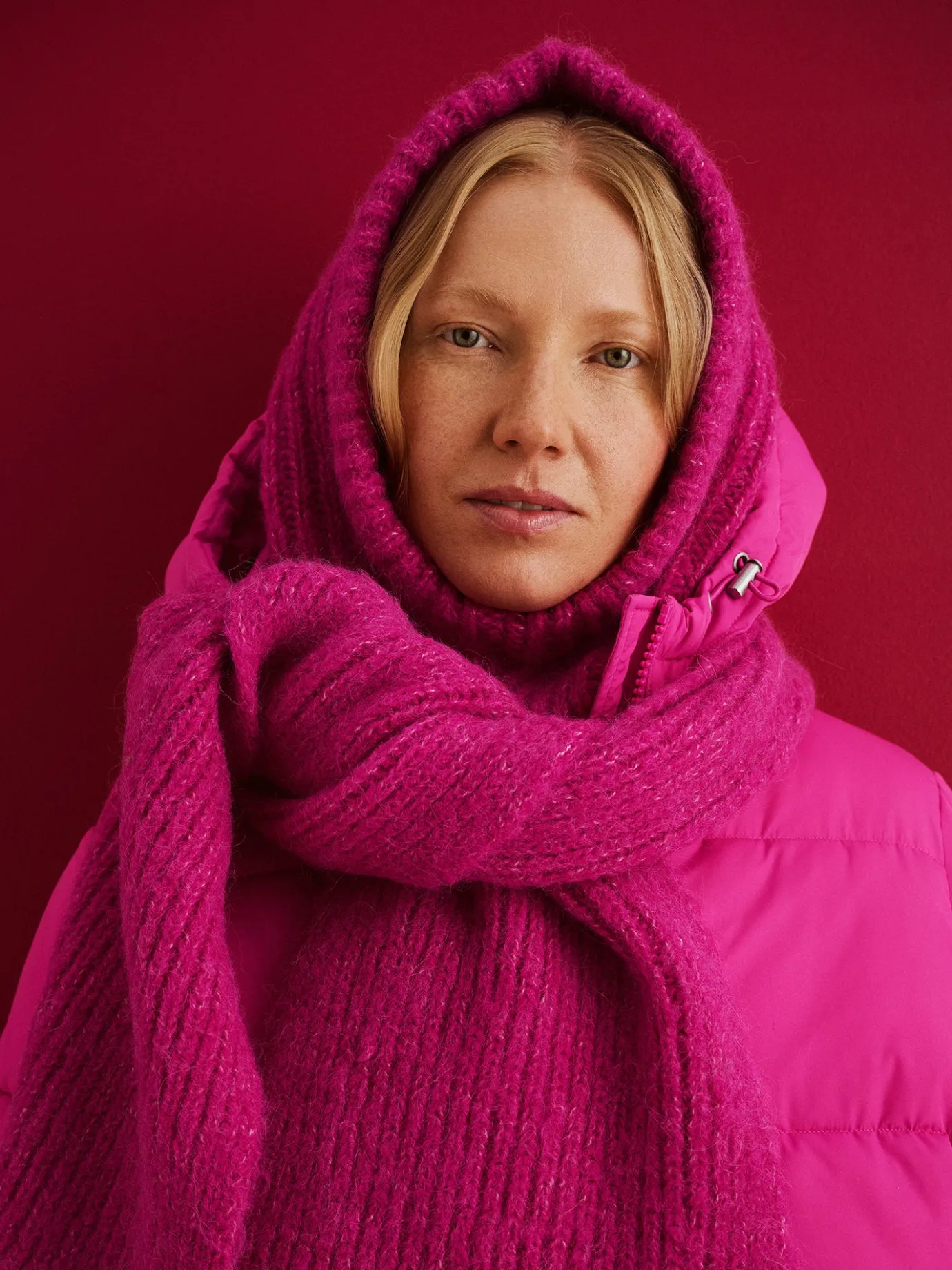 Asusteet-Nanso USVA kaulahuivi - Pinkki