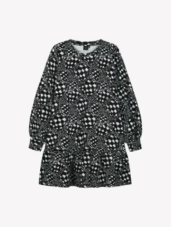Mekot-Nanso VIRKKUU mekko - Mustavalkoinen