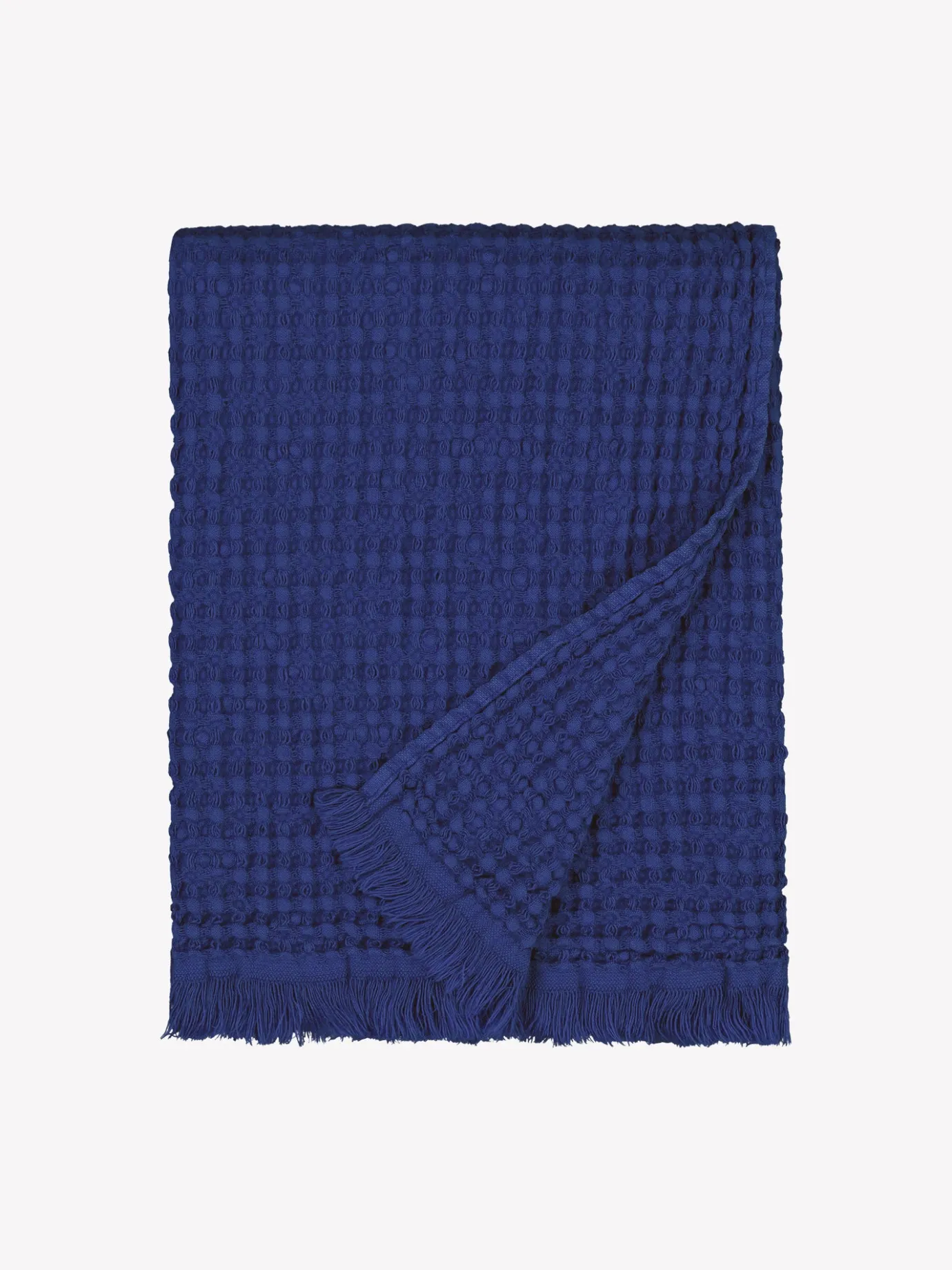 Pyyhkeet Ja Kosmetiikkalaukut-Nanso VOHVELI kylpypyyhe - tumman Sininen