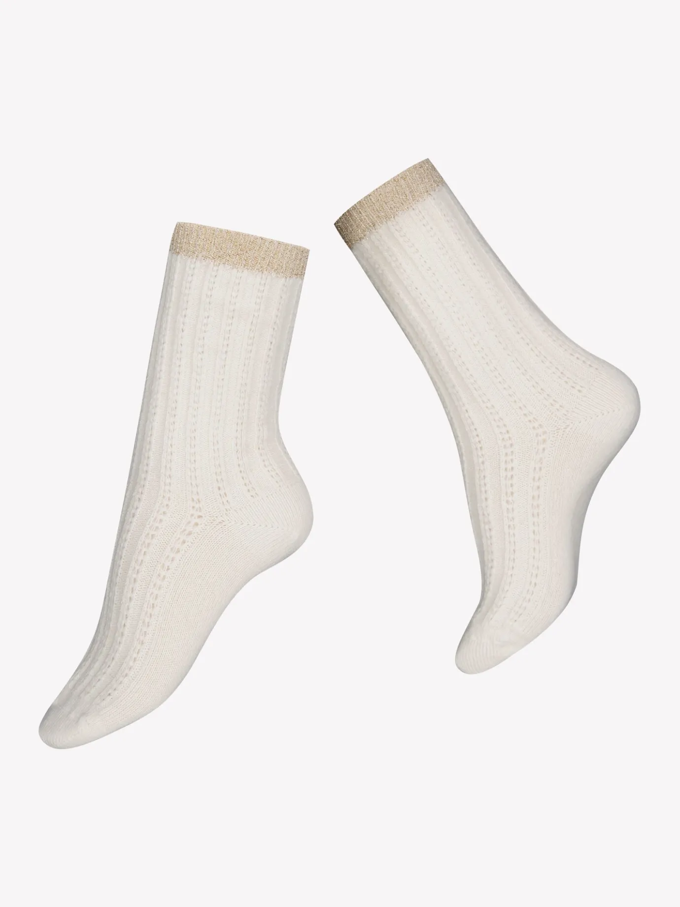 Katso Valikoima|Katso Sukat-Nanso AMELIA CASHMERE nilkkasukat - Luonnonvalkoinen