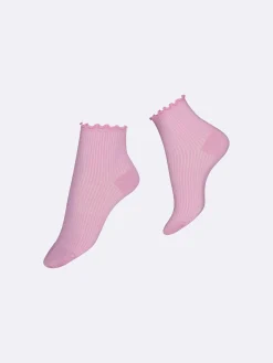 Katso Valikoima|Katso Sukat-Nanso AURORA lyhyet nilkkasukat - pinkki Pastel lavender