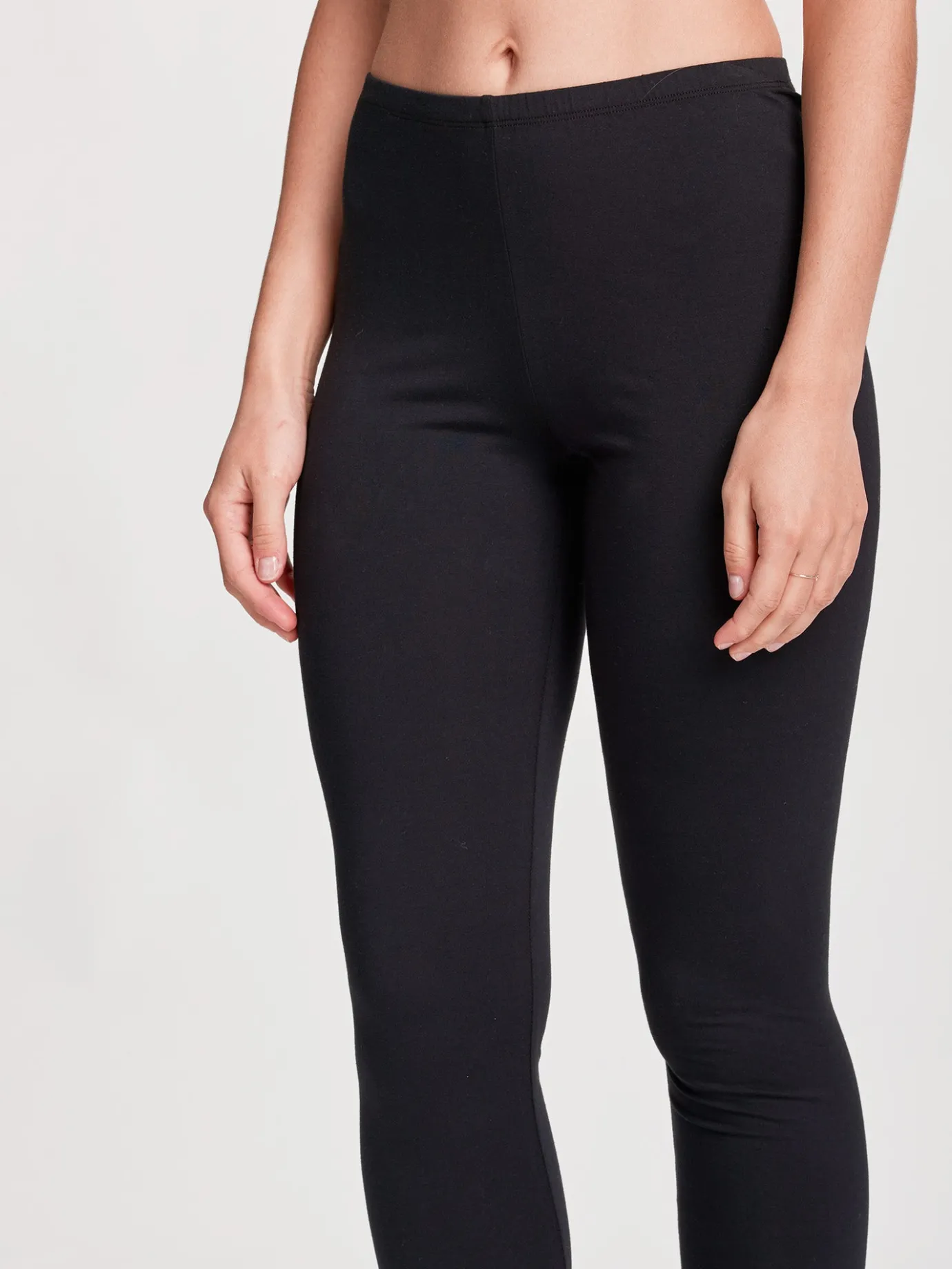 Basics|Housut Ja Farkut-Nanso BASIC leggingsit - Musta