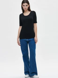 Basics|Paidat Ja Tunikat-Nanso BASIC t-paita - Musta