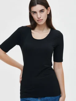 Basics|Paidat Ja Tunikat-Nanso BASIC t-paita - Musta