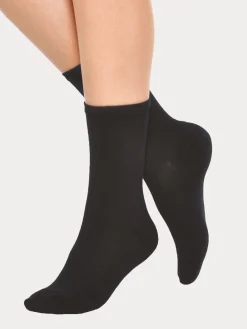 Katso Valikoima|Katso Sukat-Nanso COTTON BASIC nilkkasukat, 5 paria - musta Black