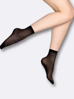Katso Valikoima|Katso Sukat-Nanso EVERYDAY BASIC nilkkasukat 20 den, 2 paria - musta Black