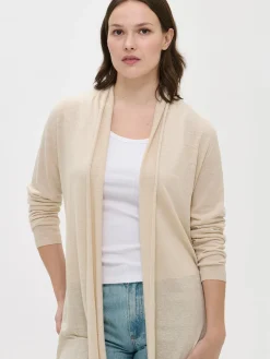 Neuleet-Nanso KARINA pitkä neuletakki - Beige