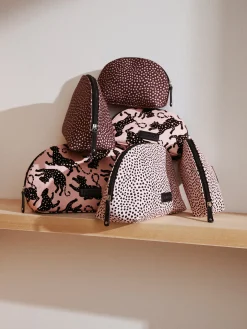 Pyyhkeet Ja Kosmetiikkalaukut|Asusteet-Nanso LEONORA MINI kosmetiikkalaukku - Beige