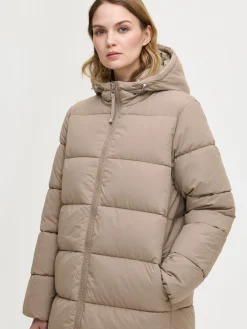 Takit, Jakut Ja Liivit-Nanso LUMI pitkä toppatakki - Beige