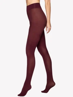 Katso Valikoima|Katso Sukkahousut-Nanso RECYCLED OPAQUE 40 den sukkahousut - punainen Ruby port