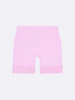 Katso Valikoima|Katso Sukkahousut-Nanso SEAMLESS LACE SHORT leggingsit - vaaleanpunainen Soft lilac