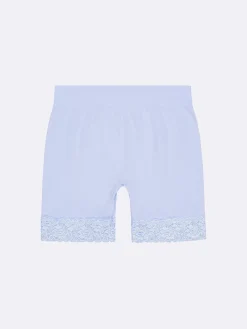 Katso Valikoima|Katso Sukkahousut-Nanso SEAMLESS LACE SHORT leggingsit - sininen Skyblue