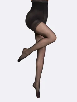 Katso Muotoilevat Sukkahousut|Katso Valikoima-Nanso SILHOUETTE CONTROL TOP 20 den sukkahousut - musta Black