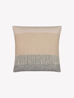 Tyynynpäälliset, Torkkupeitot Ja Viltit-Nanso TRIO tyynyliina - Beige
