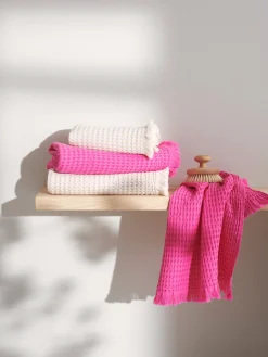 Pyyhkeet Ja Kosmetiikkalaukut-Nanso VOHVELI käsipyyhe - Beige